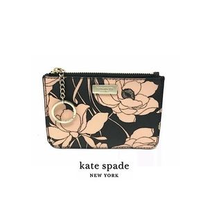 NWT kate spade Laurel Way Gardenia Bitsy Wallet